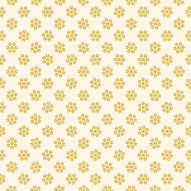 Dekoratif elementlerle basit, pürüzsüz desen. Moda baskıları ya da ambalaj kağıdı için güzel bir arkaplan.