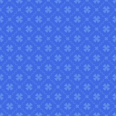 Dekoratif elementlerle basit, pürüzsüz desen. Moda baskıları ya da ambalaj kağıdı için güzel bir arkaplan.