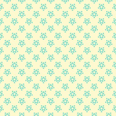 Dekoratif elementlerle basit, pürüzsüz desen. Moda baskıları ya da ambalaj kağıdı için güzel bir arkaplan.