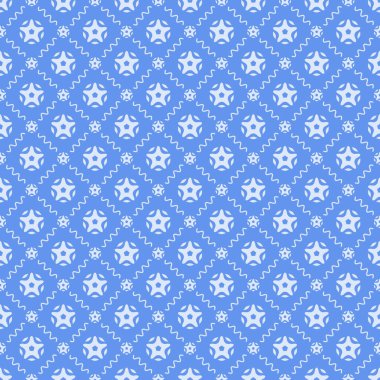 Dekoratif elementlerle basit, pürüzsüz desen. Moda baskıları ya da ambalaj kağıdı için güzel bir arkaplan.