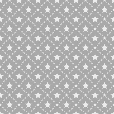 Dekoratif elementlerle basit, pürüzsüz desen. Moda baskıları ya da ambalaj kağıdı için güzel bir arkaplan.