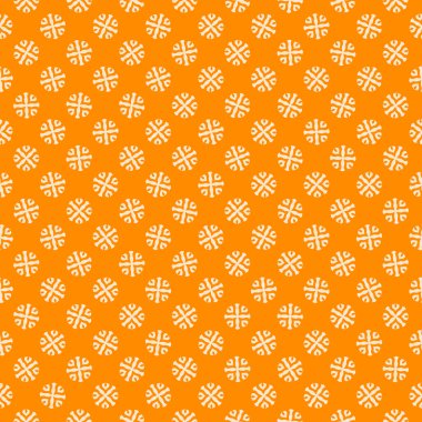 Dekoratif elementlerle basit, pürüzsüz desen. Moda baskıları ya da ambalaj kağıdı için güzel bir arkaplan.