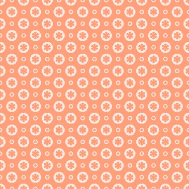 Dekoratif elementlerle basit, pürüzsüz desen. Moda baskıları ya da ambalaj kağıdı için güzel bir arkaplan.