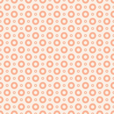 Dekoratif elementlerle basit, pürüzsüz desen. Moda baskıları ya da ambalaj kağıdı için güzel bir arkaplan.