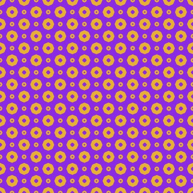 Dekoratif elementlerle basit, pürüzsüz desen. Moda baskıları ya da ambalaj kağıdı için güzel bir arkaplan.