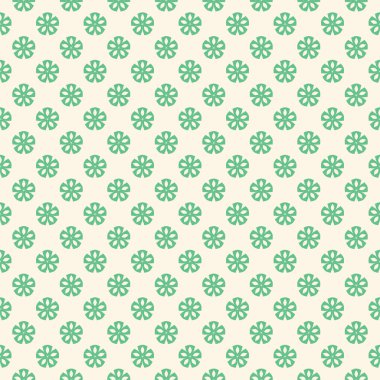 Dekoratif elementlerle basit, pürüzsüz desen. Moda baskıları ya da ambalaj kağıdı için güzel bir arkaplan.