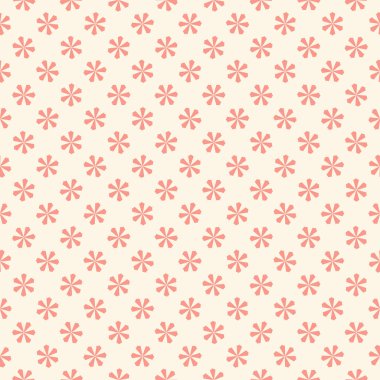 Dekoratif elementlerle basit, pürüzsüz desen. Moda baskıları ya da ambalaj kağıdı için güzel bir arkaplan.