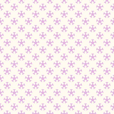 Dekoratif elementlerle basit, pürüzsüz desen. Moda baskıları ya da ambalaj kağıdı için güzel bir arkaplan.