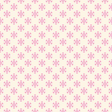 Dekoratif elementlerle basit, pürüzsüz desen. Moda baskıları ya da ambalaj kağıdı için güzel bir arkaplan.