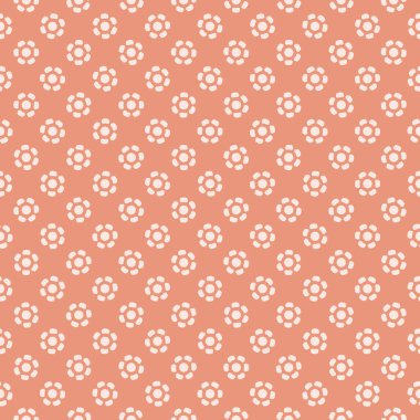 Dekoratif elementlerle basit, pürüzsüz desen. Moda baskıları ya da ambalaj kağıdı için güzel bir arkaplan.