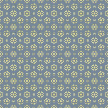 Dekoratif elementlerle basit, pürüzsüz desen. Moda baskıları ya da ambalaj kağıdı için güzel bir arkaplan.