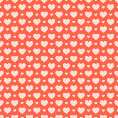 Şık kalpler, kusursuz vektör deseni. Düğün geçmişi. Tasarımınız için romantik vektör duvar kağıdı.