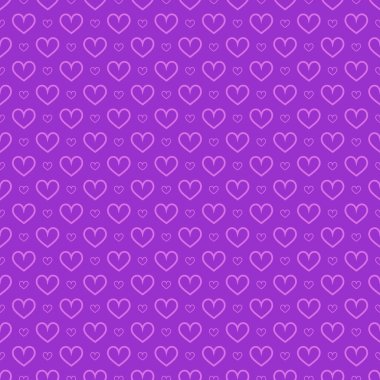 Şık kalpler, kusursuz vektör deseni. Düğün geçmişi. Tasarımınız için romantik vektör duvar kağıdı.