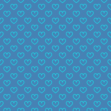 Şık kalpler, kusursuz vektör deseni. Düğün geçmişi. Tasarımınız için romantik vektör duvar kağıdı.