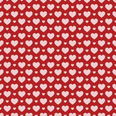 Şık kalpler, kusursuz vektör deseni. Düğün geçmişi. Tasarımınız için romantik vektör duvar kağıdı.