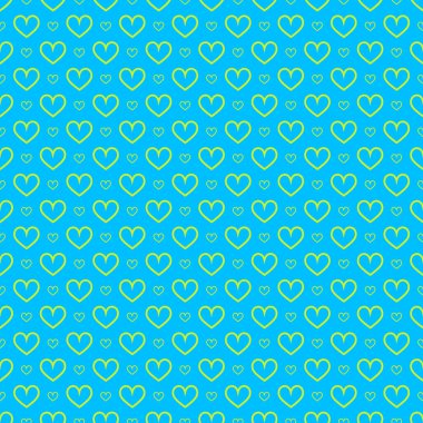 Şık kalpler, kusursuz vektör deseni. Düğün geçmişi. Tasarımınız için romantik vektör duvar kağıdı.