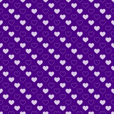 Şık kalpler, kusursuz vektör deseni. Düğün geçmişi. Tasarımınız için romantik vektör duvar kağıdı.