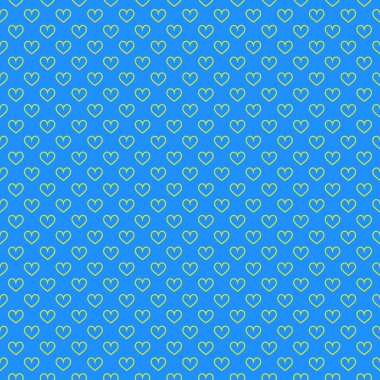 Şık kalpler, kusursuz vektör deseni. Düğün geçmişi. Tasarımınız için romantik vektör duvar kağıdı.