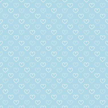 Şık kalpler, kusursuz vektör deseni. Düğün geçmişi. Tasarımınız için romantik vektör duvar kağıdı.