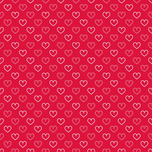 Corazones Elegantes Patrón Vectores Sin Costuras Fondo Boda Papel Pintado — Vector de stock