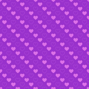 Şık kalpler, kusursuz vektör deseni. Düğün geçmişi. Tasarımınız için romantik vektör duvar kağıdı.