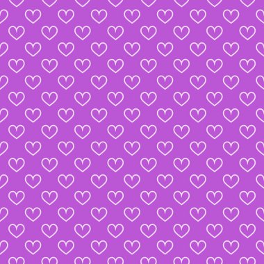Şık kalpler, kusursuz vektör deseni. Düğün geçmişi. Tasarımınız için romantik vektör duvar kağıdı.