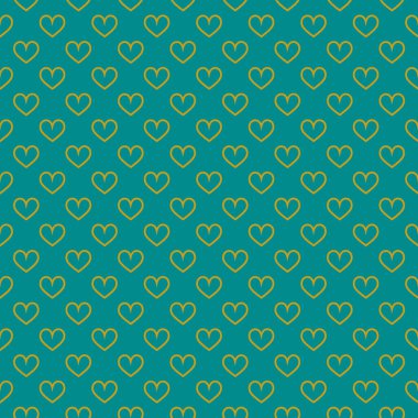 Şık kalpler, kusursuz vektör deseni. Düğün geçmişi. Tasarımınız için romantik vektör duvar kağıdı.