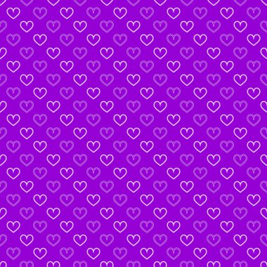 Şık kalpler, kusursuz vektör deseni. Düğün geçmişi. Tasarımınız için romantik vektör duvar kağıdı.