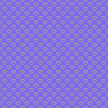 Şık kalpler, kusursuz vektör deseni. Düğün geçmişi. Tasarımınız için romantik vektör duvar kağıdı.