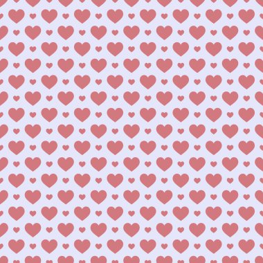 Şık kalpler, kusursuz vektör deseni. Düğün geçmişi. Tasarımınız için romantik vektör duvar kağıdı.
