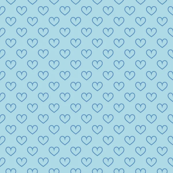 Стильные Сердечки Бесшовный Векторный Рисунок Свадебный Фон Романтические Векторные Обои — стоковый вектор