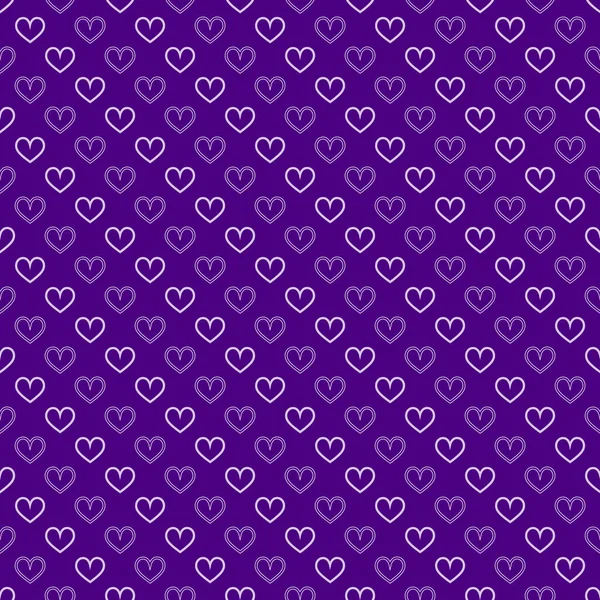 Corazones Elegantes Patrón Vectores Sin Costuras Fondo Boda Papel Pintado — Vector de stock