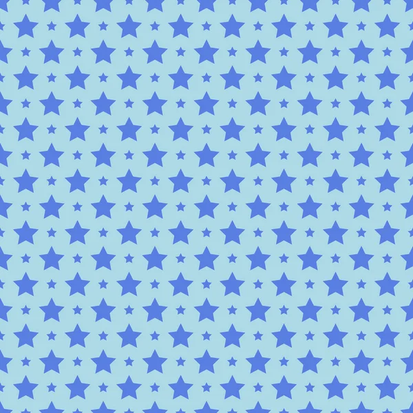 Fondo Estrella Patrón Sin Costuras Con Estrellas — Vector de stock