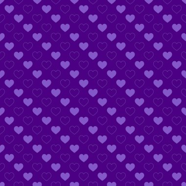 Şık kalpler, kusursuz vektör deseni. Düğün geçmişi. Tasarımınız için romantik vektör duvar kağıdı.