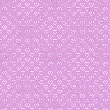 Şık kalpler, kusursuz vektör deseni. Düğün geçmişi. Tasarımınız için romantik vektör duvar kağıdı.