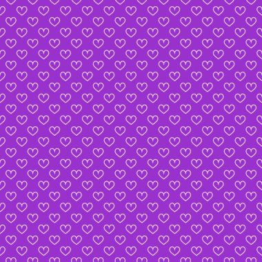 Şık kalpler, kusursuz vektör deseni. Düğün geçmişi. Tasarımınız için romantik vektör duvar kağıdı.