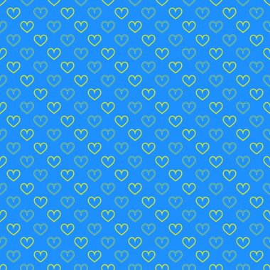 Şık kalpler, kusursuz vektör deseni. Düğün geçmişi. Tasarımınız için romantik vektör duvar kağıdı.