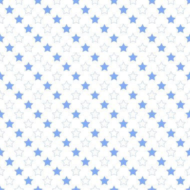 Yıldız arkaplanı. Yıldızlı kusursuz desen.