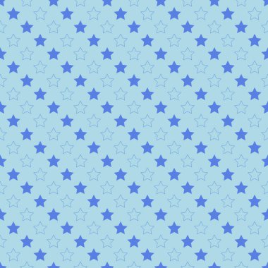 Yıldız arkaplanı. Yıldızlı kusursuz desen.