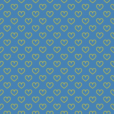 Şık kalpler, kusursuz vektör deseni. Düğün geçmişi. Tasarımınız için romantik vektör duvar kağıdı.