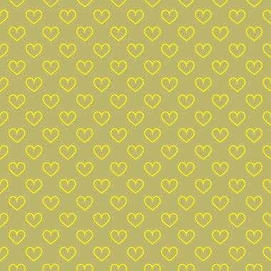 Şık kalpler, kusursuz vektör deseni. Düğün geçmişi. Tasarımınız için romantik vektör duvar kağıdı.