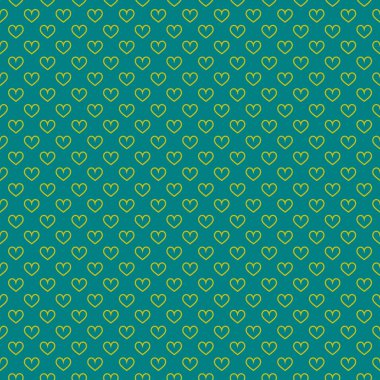 Şık kalpler, kusursuz vektör deseni. Düğün geçmişi. Tasarımınız için romantik vektör duvar kağıdı.