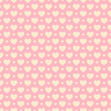 Şık kalpler, kusursuz vektör deseni. Düğün geçmişi. Tasarımınız için romantik vektör duvar kağıdı.