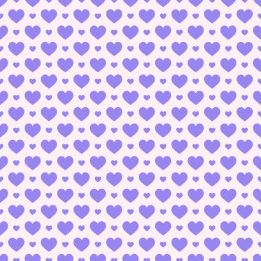 Şık kalpler, kusursuz vektör deseni. Düğün geçmişi. Tasarımınız için romantik vektör duvar kağıdı.