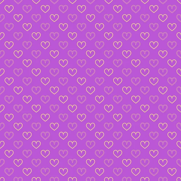 Corazones Elegantes Patrón Vectores Sin Costuras Fondo Boda Papel Pintado — Vector de stock