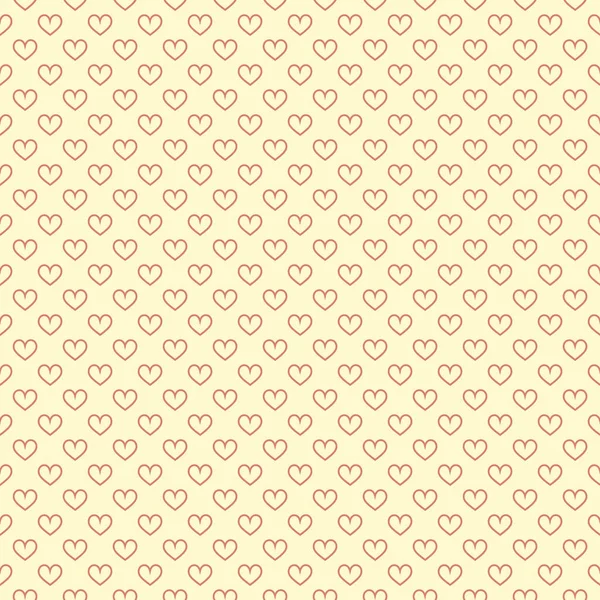 Стильные Сердечки Бесшовный Векторный Рисунок Свадебный Фон Романтические Векторные Обои — стоковый вектор