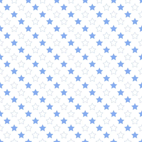 Fond Étoilé Modèle Sans Couture Avec Des Étoiles — Image vectorielle