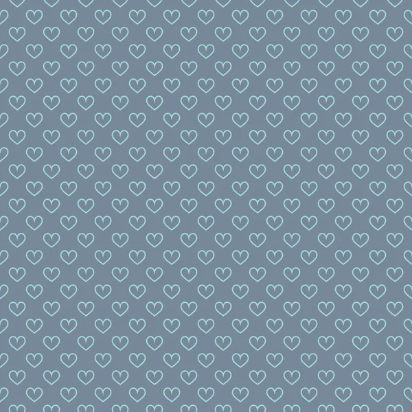 Coeurs Élégants Motif Vectoriel Sans Couture Fond Mariage Papier Peint — Image vectorielle