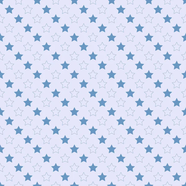 Fondo Estrella Patrón Sin Costuras Con Estrellas — Vector de stock