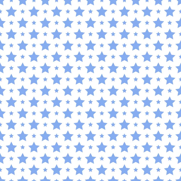 Fondo Estrella Patrón Sin Costuras Con Estrellas — Vector de stock